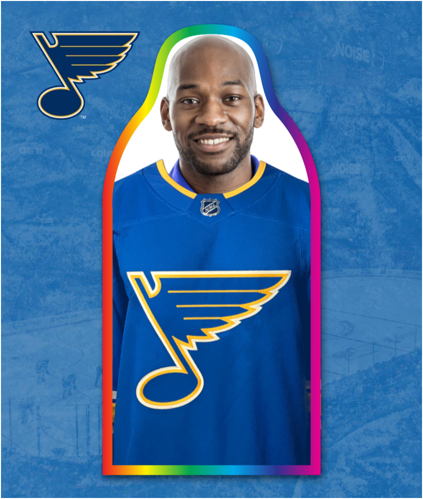 St. Louis Blues Pride Night FanCutouts