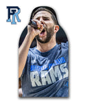 Rams Swimming and Diving Fan Cutouts