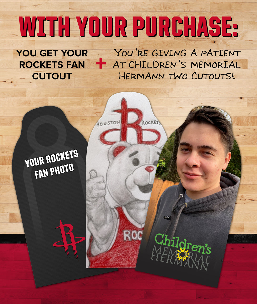 Houston Rockets Fan Cutouts – FanCutouts